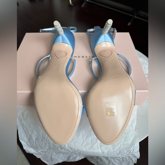 Sophia Webster ‘Rosalind’ Heeled Sandals. Women's, Light Blue- Size 44 - Picture 7 of 13